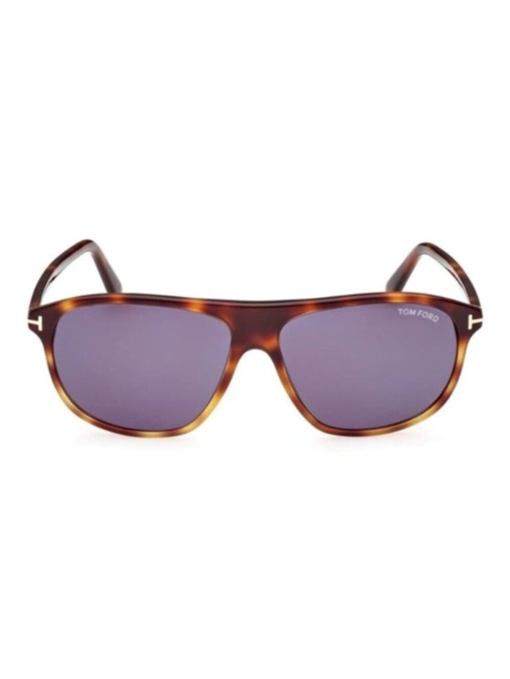 TOM FORD Prescott TF 1027 Tortoiseshell Havana Blue Lenses NWT